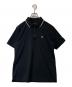 St ANDREWS（セントアンドリュース）の古着「衿ライン ポロシャツ」｜ブラック