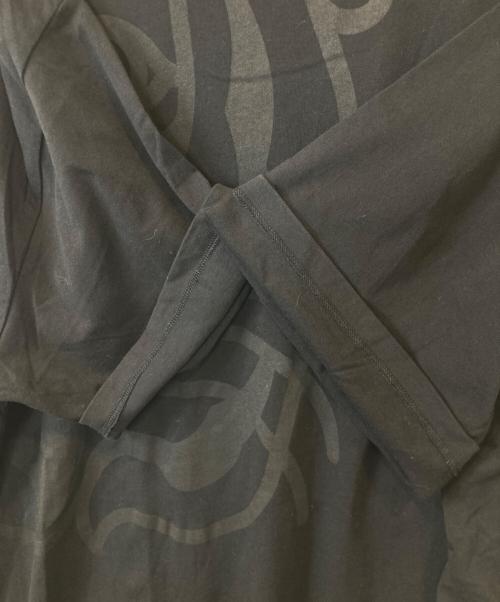 KENZO（ケンゾー）KENZO (ケンゾー) タイガーワッペンカットソーワンピース ブラック サイズ:XSの古着・服飾アイテム