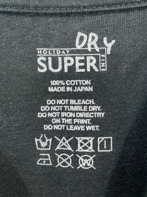 holiday（ホリデー）holiday (ホリデー) スーパーファインドライミニドレス ブラック サイズ:FREEの古着・服飾アイテム