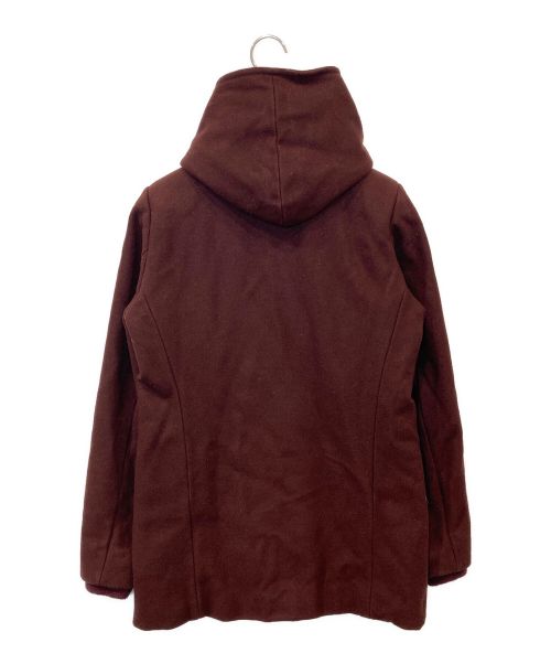 STEPHAN SCHNEIDER（ステファン シュナイダー）STEPHAN SCHNEIDER (ステファン シュナイダー) ショールカラーフーデッドコート ブラウン サイズ:3の古着・服飾アイテム
