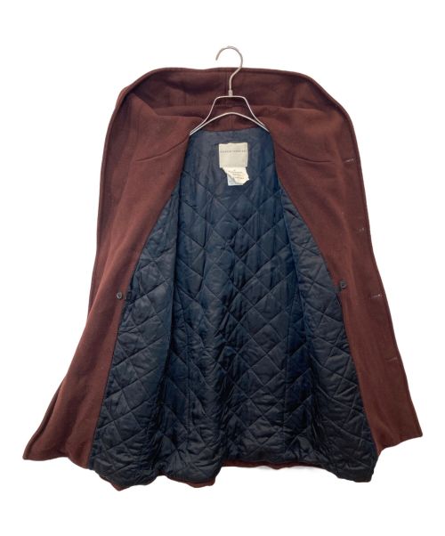 STEPHAN SCHNEIDER（ステファン シュナイダー）STEPHAN SCHNEIDER (ステファン シュナイダー) ショールカラーフーデッドコート ブラウン サイズ:3の古着・服飾アイテム