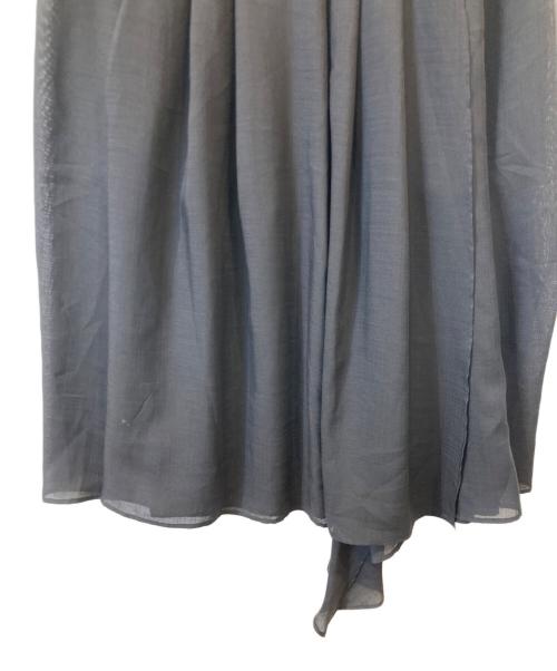 BORDERS at BALCONY（ボーダーズアットバルコニー）BORDERS AT BALCONY (ボーダーズアットバルコニー) ビーチラップスカート BD2111-4F-58 ブラック サイズ:38の古着・服飾アイテム