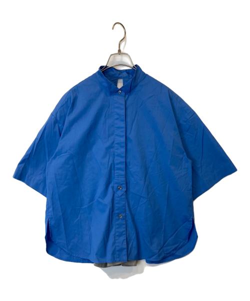 #Newans（ハッシュニュアンス）#Newans (ハッシュニュアンス) バックスリットオーバーシャツ ブルー サイズ:1の古着・服飾アイテム