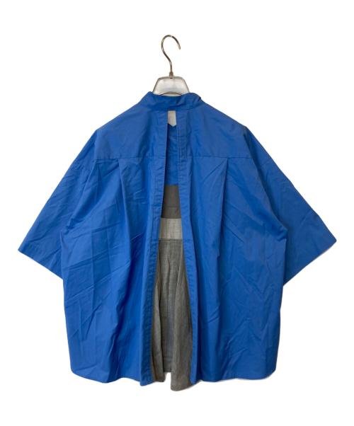 #Newans（ハッシュニュアンス）#Newans (ハッシュニュアンス) バックスリットオーバーシャツ ブルー サイズ:1の古着・服飾アイテム