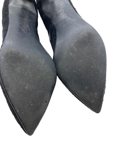 DIANA（ダイアナ）DIANA (ダイアナ) チュールレースパンプス ブラック サイズ:22の古着・服飾アイテム