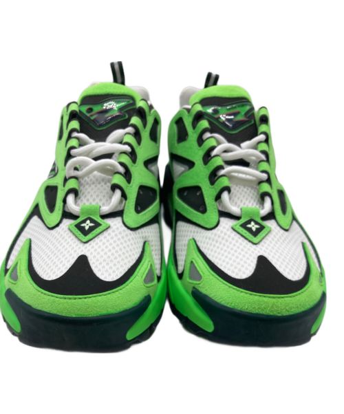 LOUIS VUITTON（ルイ ヴィトン）LOUIS VUITTON (ルイ ヴィトン) タティック ライン スニーカー MS1201 グリーン サイズ:5 1/2の古着・服飾アイテム