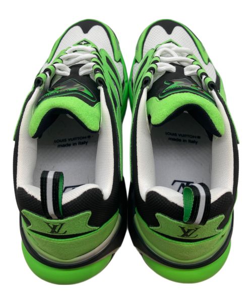 LOUIS VUITTON（ルイ ヴィトン）LOUIS VUITTON (ルイ ヴィトン) タティック ライン スニーカー MS1201 グリーン サイズ:5 1/2の古着・服飾アイテム