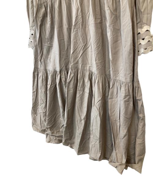 JILL STUART（ジルスチュアート）JILL STUART (ジルスチュアート) ティアードシャツワンピース　092-1140030 ブラウン サイズ:SIZE 2の古着・服飾アイテム