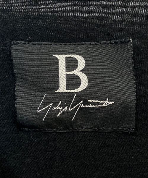 B Yohji Yamamoto（ビーヨウジヤマモト）B Yohji Yamamoto (ビーヨウジヤマモト) スパイダーカットソー ブラック サイズ:2の古着・服飾アイテム