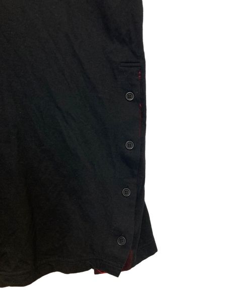 B Yohji Yamamoto（ビーヨウジヤマモト）B Yohji Yamamoto (ビーヨウジヤマモト) スパイダーカットソー ブラック サイズ:2の古着・服飾アイテム