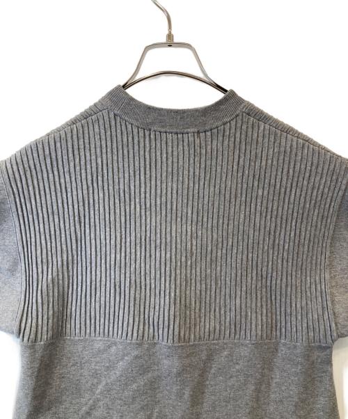 UN3D.（アンスリード）UN3D. (アンスリード) LAYERED KNIT VEST 522252602201 グレー サイズ:FREEの古着・服飾アイテム