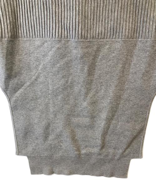 UN3D.（アンスリード）UN3D. (アンスリード) LAYERED KNIT VEST 522252602201 グレー サイズ:FREEの古着・服飾アイテム