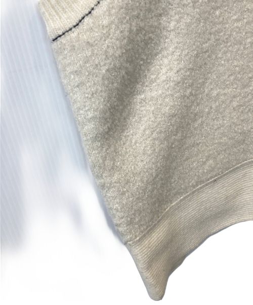 machatt（マチャット）machatt (マチャット) サイドボタンニットベスト アイボリー サイズ:表記なしの古着・服飾アイテム