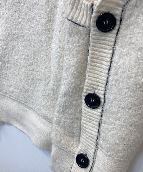 machatt（マチャット）machatt (マチャット) サイドボタンニットベスト アイボリー サイズ:表記なしの古着・服飾アイテム
