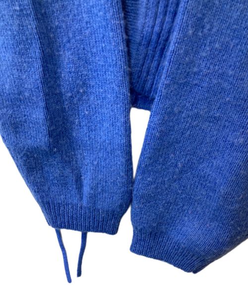 Ameri（アメリ）AMERI (アメリ) TURN OVER KNIT CARDIGAN 01320120890 カーディガン ブルー サイズ:FREEの古着・服飾アイテム
