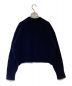 SEA (シー) WOOL CASHMERE V-NECK KNIT WEAR ネイビー サイズ:ONE：6000円