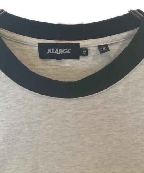 X-LARGE（エクストララージ）X-LARGE (エクストララージ) WAVE THE MAGIC WAND RINGER S/S TEE　101232011007 グレー サイズ:XLの古着・服飾アイテム