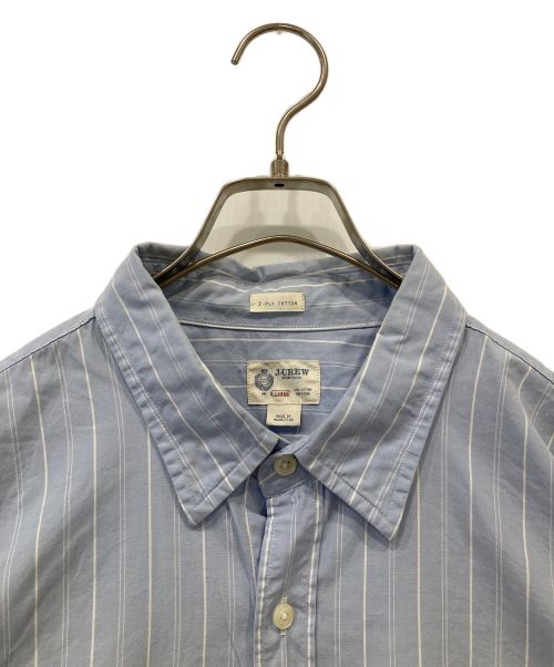 J.CREW（ジェイクルー）J.CREW (ジェイクルー) ストライプシャツ ブルー サイズ:XLの古着・服飾アイテム