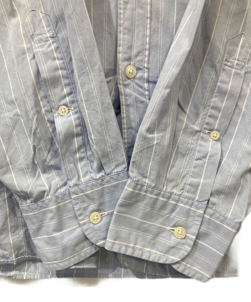 J.CREW（ジェイクルー）J.CREW (ジェイクルー) ストライプシャツ ブルー サイズ:XLの古着・服飾アイテム