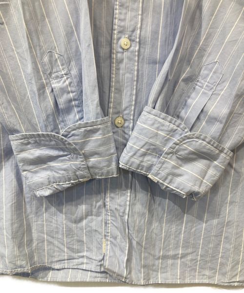 J.CREW（ジェイクルー）J.CREW (ジェイクルー) ストライプシャツ ブルー サイズ:XLの古着・服飾アイテム