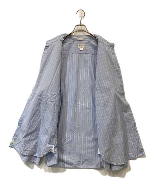 J.CREW（ジェイクルー）J.CREW (ジェイクルー) ストライプシャツ ブルー サイズ:XLの古着・服飾アイテム