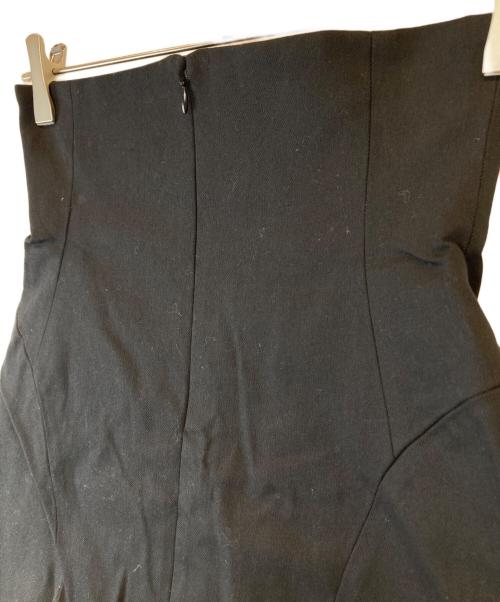 Snidel（スナイデル）Snidel (スナイデル) ヘムフレアスカショーパン　SWFP234235 ブラック サイズ:1 未使用品の古着・服飾アイテム