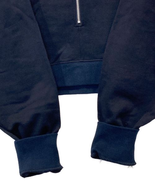 ETRE TOKYO（エトレトウキョウ）ETRE TOKYO (エトレトウキョウ) ジップアップフーディースウェット ネイビー サイズ:FREEの古着・服飾アイテム