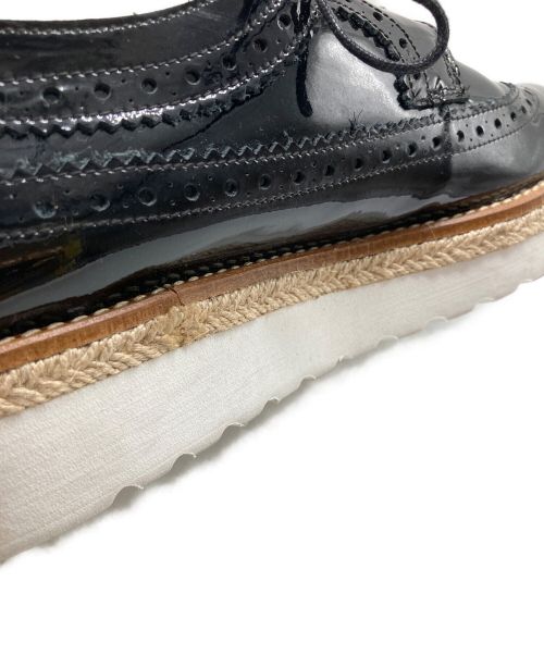 CALZADOS BONTRE（ボントレ）CALZADOS BONTRE (ボントレ) エナメルシューズ ブラック サイズ:39の古着・服飾アイテム