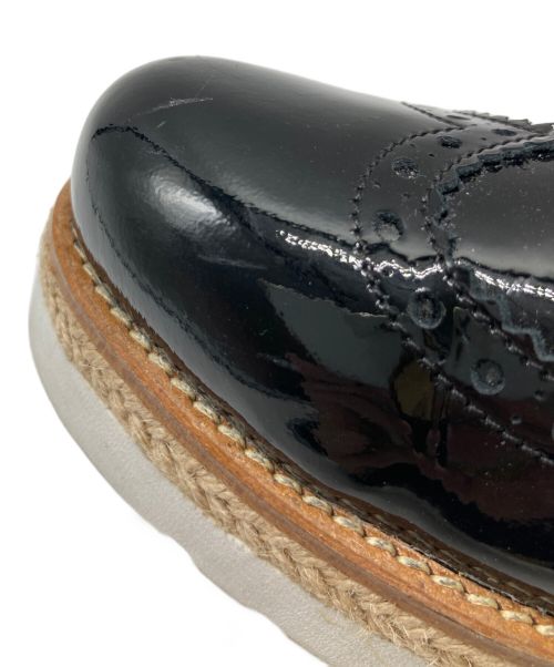 CALZADOS BONTRE（ボントレ）CALZADOS BONTRE (ボントレ) エナメルシューズ ブラック サイズ:39の古着・服飾アイテム