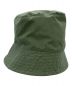 Engineered Garments (エンジニアド ガーメンツ) Bucket Hat コーティングリネンハット グリーン サイズ:M：4500円