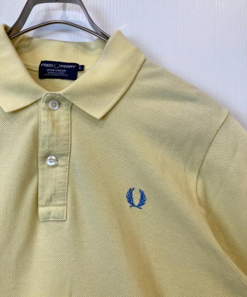 FRED PERRY（フレッドペリー）FRED PERRY (フレッドペリー) ポロシャツ イエロー サイズ:Lの古着・服飾アイテム