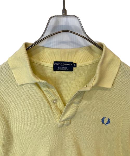 FRED PERRY（フレッドペリー）FRED PERRY (フレッドペリー) ポロシャツ イエロー サイズ:Lの古着・服飾アイテム