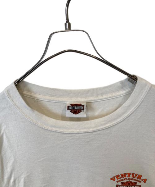 HARLEY-DAVIDSON（ハーレーダビッドソン）HARLEY-DAVIDSON (ハーレーダビッドソン) プリントTシャツ ホワイト サイズ:XLの古着・服飾アイテム