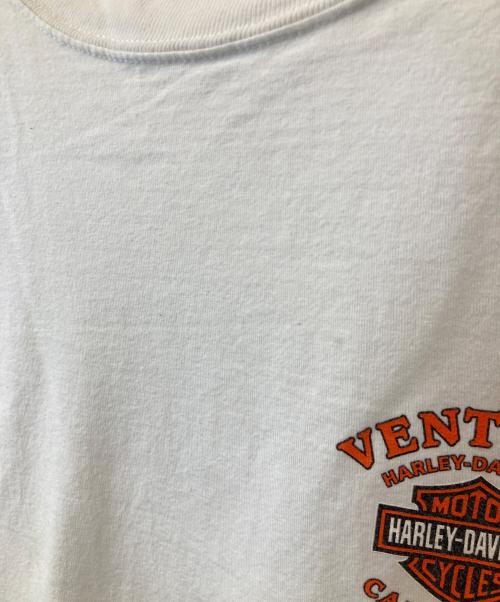 HARLEY-DAVIDSON（ハーレーダビッドソン）HARLEY-DAVIDSON (ハーレーダビッドソン) プリントTシャツ ホワイト サイズ:XLの古着・服飾アイテム