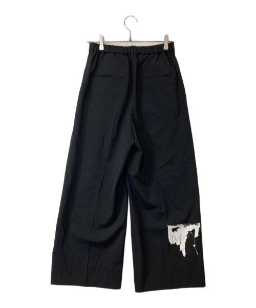 FRAMeWORK（フレームワーク）FRAMeWORK (フレームワーク) タックワイドパンツ 24030220315030 ブラック サイズ:38 未使用品の古着・服飾アイテム