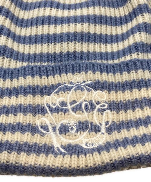 GANNI（ガニー）GANNI (ガニー) ニット帽 ネイビー サイズ:1の古着・服飾アイテム