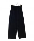 JOURNAL STANDARDジャーナルスタンダード）の古着「ナイロンストレッチワイドパンツ」｜ブラック