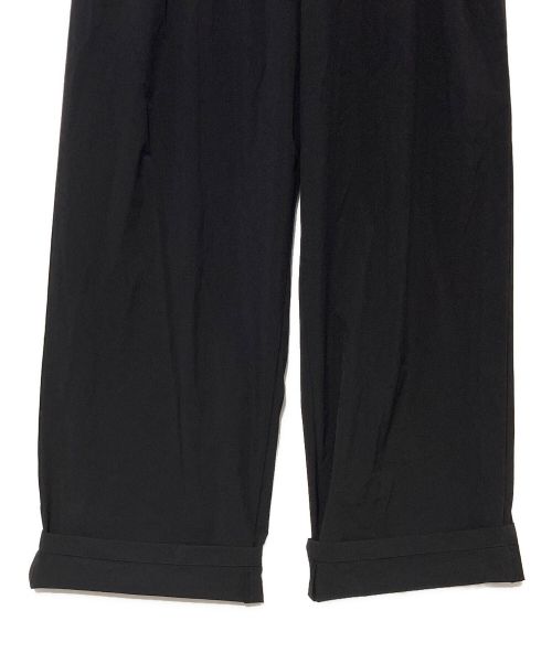 JOURNAL STANDARD（ジャーナルスタンダード）JOURNAL STANDARD (ジャーナル スタンダード) ナイロンストレッチワイドパンツ ブラック サイズ:38の古着・服飾アイテム
