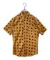 SLIM&TRIM（スリム＆トリム）の古着「【古着】総柄シャツ」｜オレンジ