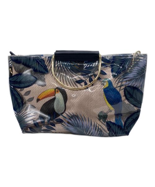 ear PAPILLONNER（イアパピヨネ）ear PAPILLONNER (イアパピヨネ) ハンドバッグ ベージュの古着・服飾アイテム