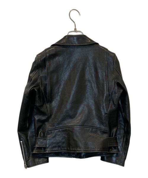 beautiful people（ビューティフルピープル）beautiful people (ビューティフルピープル) 別注 シープレザーダブルライダースジャケット ブラック サイズ:140の古着・服飾アイテム