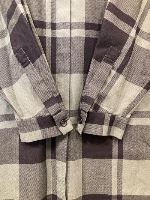 UNITED ARROWS TOKYO（ユナイテッドアローズトウキョウ）UNITED ARROWS TOKYO (ユナイテッドアローズトウキョウ) UWSC チェック シャツ ロングワンピース グリーン サイズ:36の古着・服飾アイテム