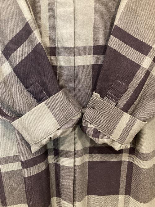 UNITED ARROWS TOKYO（ユナイテッドアローズトウキョウ）UNITED ARROWS TOKYO (ユナイテッドアローズトウキョウ) UWSC チェック シャツ ロングワンピース グリーン サイズ:36の古着・服飾アイテム