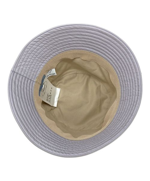 PRADA（プラダ）PRADA (プラダ) Re-Nylon トライアングル ロゴバケットハット ラベンダー サイズ:Sの古着・服飾アイテム