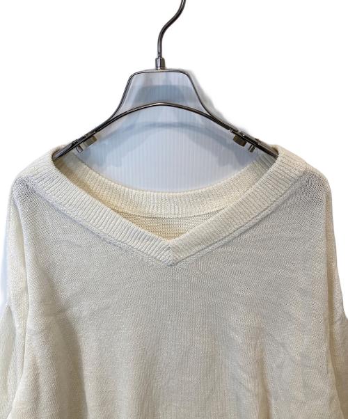 Spick and Span（スピック＆スパン）Spick and Span (スピックアンドスパン) テープヤーンワイドプルオーバー 23080200617010 アイボリー サイズ:FREEの古着・服飾アイテム