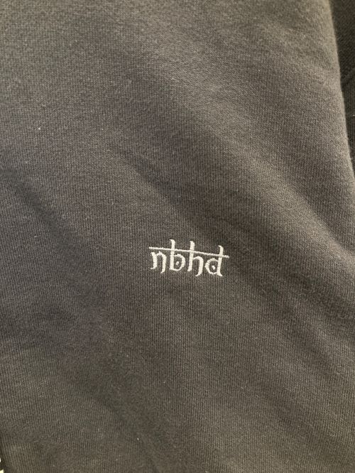 NEIGHBORHOOD（ネイバーフッド）NEIGHBORHOOD (ネイバーフッド) ハーフジップスウェット ブラック サイズ:Mの古着・服飾アイテム