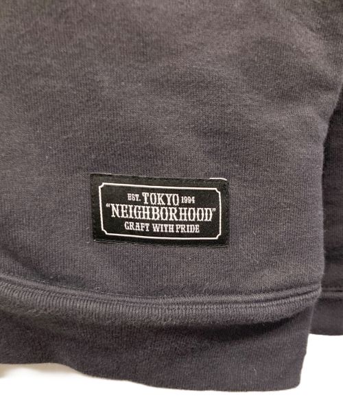 NEIGHBORHOOD（ネイバーフッド）NEIGHBORHOOD (ネイバーフッド) ハーフジップスウェット ブラック サイズ:Mの古着・服飾アイテム
