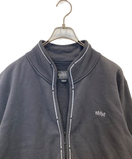 NEIGHBORHOOD（ネイバーフッド）NEIGHBORHOOD (ネイバーフッド) ハーフジップスウェット ブラック サイズ:Mの古着・服飾アイテム