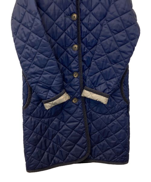 LAVENHAM（ラベンハム）LAVENHAM (ラベンハム) キルティングコート ネイビー サイズ:36の古着・服飾アイテム
