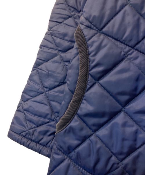 LAVENHAM（ラベンハム）LAVENHAM (ラベンハム) キルティングコート ネイビー サイズ:36の古着・服飾アイテム